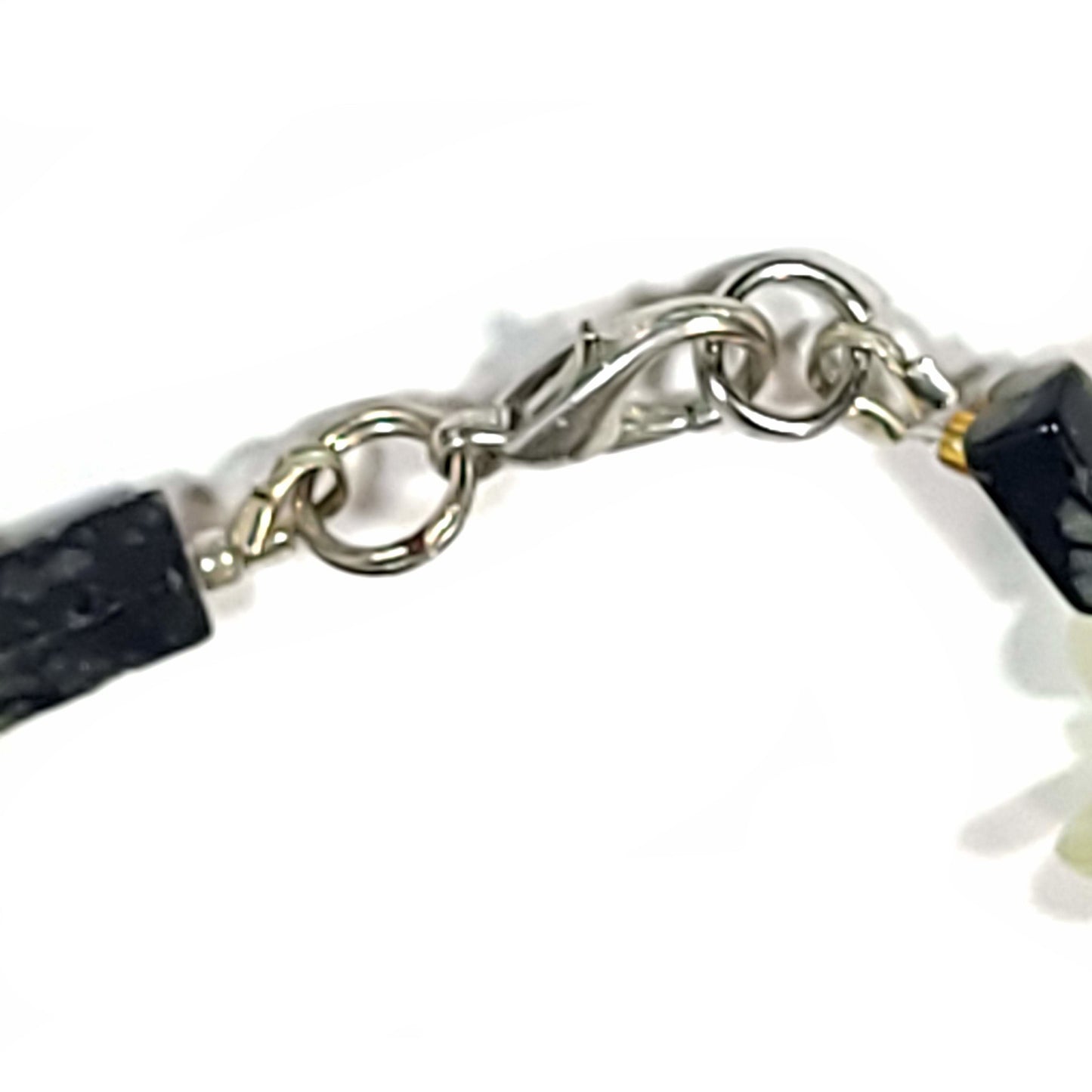 Green Agate and Jadite Chips Handmade Necklace